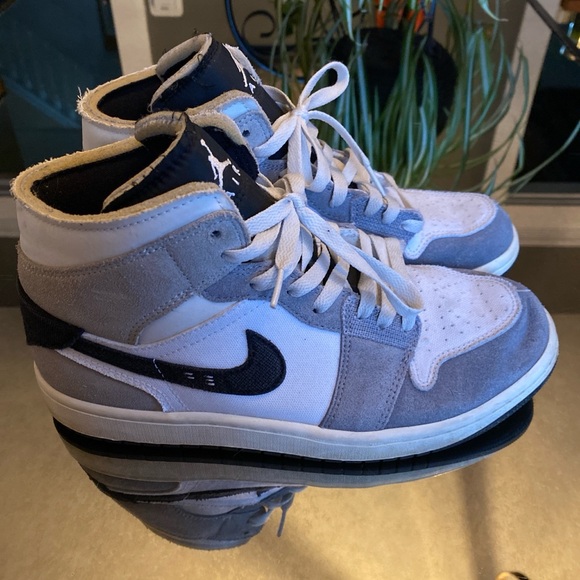 Air Jordan 1 Mid SE Craft 'Inside Out - Cement Grey, Mens 8 - Picture 1 of 7